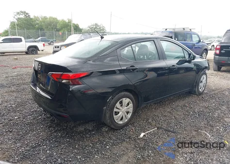 2020 Nissan Versa S Xtronic Cvt from USA, damaged, VIN 3N1CN8DVXLL814749